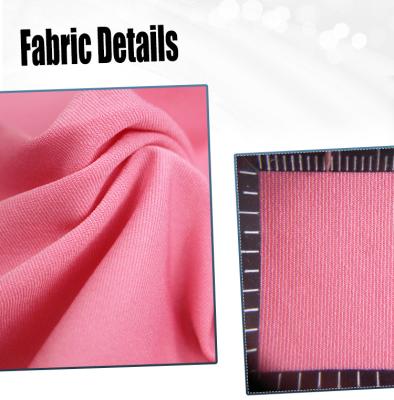 China Free Sample Stretch Knit Abrasion Resistant Pink Polyester Spandex Fabric For Chair Cover for sale