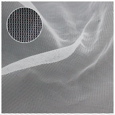 China Low Price Good Quality Tear-Resistant Warp Knitted 100% Polyester Tulle Fabric For Wedding Dress Dress for sale