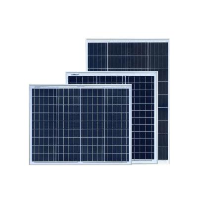 China Manufacturers PV Panels 40w 50w 100w PERC Green Energy Photovoltaic Panel Polycrystalline Silicon Solar Panel KBM-40/50/100 (ploy) for sale