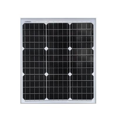 China Chinese Photovolta Solar Panels Photovolta Panel 40watt Monocrystalline Solar Panel All Black For Sale 540*510*18mm for sale