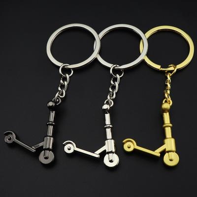 China Outdoor 3D Metal Fashion Gift Key Chain Souvenir Scooter Custom Creative Custom Keychain for sale