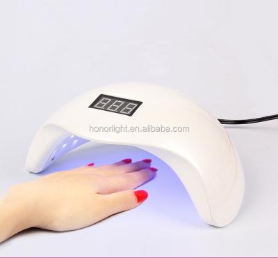 China Nail Art Beauty SUNUV SUN5 48W LED UV Nail Dryer Curing Lamp for Nail and Toenail Gels Based Polishes for sale