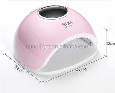 China 48w High Power 2020 LED Sensor Gel Lamps 2 UV Hands 48w Smart Infrared Nail Lamp for sale