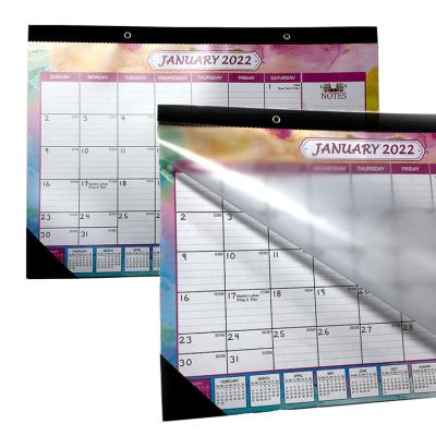 China 2022 12 x 17 Inch 12 x 17 Inch Wholesale Wall Calendar Planner Wholesale Desk Calendar Monthly Desk Pad Perforated Tear Out Wall Calendar for sale