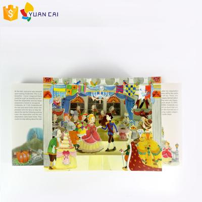 China baby & Custom 3D Printing Kids Book Children Education Story English Flap Book Children Jump for sale