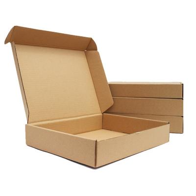 China Handmade Custom Logo Paper Package Corrugated Packaging Box Mailing Mailbox for sale