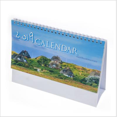 China Weekly Calendar Planer Free Sample 2020 Desktop Table Printing Full Color Spiral Chinese Calendar for sale