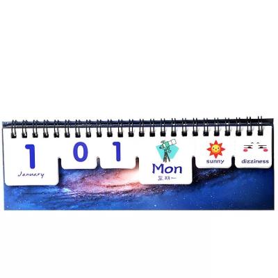 China High Quality Weekly Calendar Planer Custom Printed Daily Table Calendar 2022 for sale