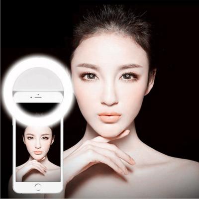 China Instant Light Trending Live Stream Flash Fill Light Mobile Phone Selfie PC Selfie Lights Factory Supply 36 Bright LED Lights Ring Clip Lens Ring Selfie for sale