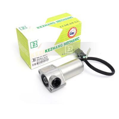 China Excavator Hot Sale PC130-7 Hydraulic Pump Solenoid Valve 702-21-07311 For Excavator for sale