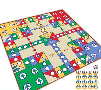 China Paidu Large Chess Child Anti-Slip Foldable Flying Game Play Mat Eco-friendly Baby Crawling Mat Kids Puzzle Game for sale