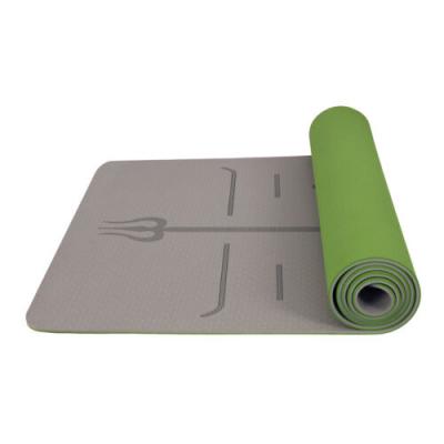 China Paidu Band Anti-Slip Yoga Mat Fitness Gym Exercise Pilates Non Slip Mat Durable Eco Friendly Dual Layer Custom Design for sale