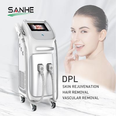 China Pigment Newest DPL DPL Vertical Removal 2022 Skin Rejuvenation / Vascular Removal / Hair Removal Machine for sale