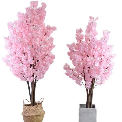 China Minimalist 150cm Artificial Cherry Blossom Tree For Table Centerpiece Decoration for sale