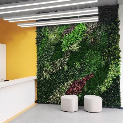 China Environmental Easy Installation Artificial Green Wall In Factory Price for sale