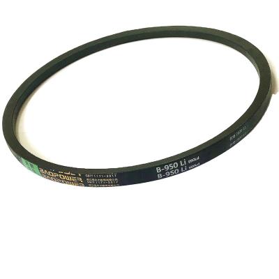 China Retail B950 Rubber Transmission Wrapped Classic V-belts V Belt Fan Drive Belt for sale