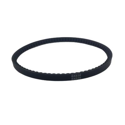 Китай High Efficiency Cogged Transmission V Belts Industrial V-Belt Rubber High Quality Transmission Teeth Belts BX 838 продается