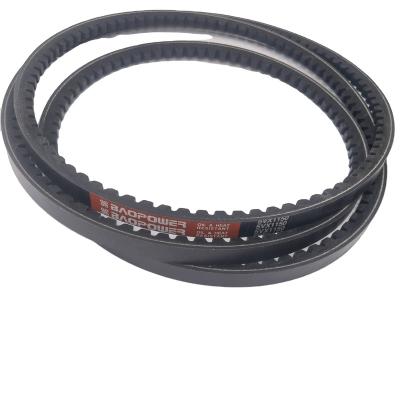 Chine Textile Mills Machine Tools And Food Processing Application Cogged V Belts High Quality Wear Resistant Industrial Raw Rubber EdgeTransmission V Belt Teeth Belt 5VX1150 à vendre