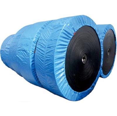 China Abrasion Resistant Rubber Conveyor Belt Abrasion Resistant Conveyor Belt EP100, EP150, EP200, EP250 For Conveyor Te koop