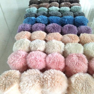 China Baby Blanket Anti-Static Backdrop Newborn Felt Flokati Diaper Photography Props Baby Wool Basket Curly Basket Stuffer Filler Layering Blanket Cloth for sale