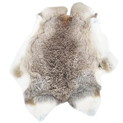 China Chinese auto upholstery factory can customize 100%natural fur rabbit skin rabbit skin for sale