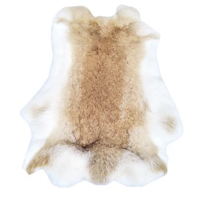 China Wholesale Good Quality Auto Upholstery 100% Factory Real Rabbit Skin Fur for sale