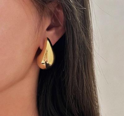 China CLASSIC Hoop Earrings stud earrings Stainless Steel luxury plating 14K Gold Earrings Design for Women and Girls for sale