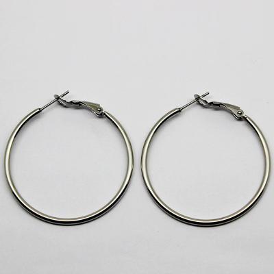 China TRENDY High quality small huggie earrings stainless steel hypoallergenic loop earring arete stud earrings stainless steel for sale