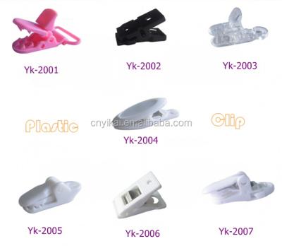 China Plastic plastic hook clasp, fabric clips, wholesale pom clips for clothing for sale