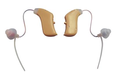 중국 맞은 좌 귀 RIC 보청기, 온화하고/중후한 청력 감소를 위한 작은 보청기 판매용