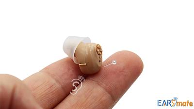 China Earsmate In Ear Hearing Aids , Lightweight In The Canal Hearing Aids Fingertip Size for sale