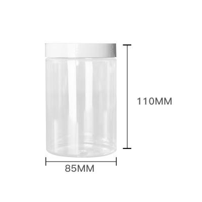 China Wholesale 500g Lid Plastics Metal Food Freezer Steel Hard 500g Jars With Lid for sale