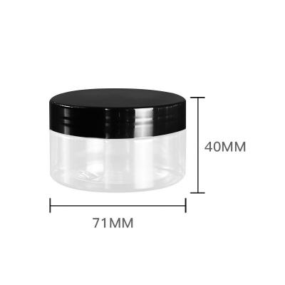 China Hot Selling Food 100ml 68 Mouth Available Wholesale Price Honey Plastic Jars for sale