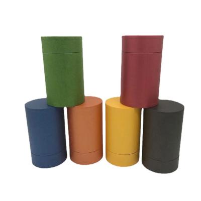 China Eco Friendly Custom Craft Round Cylinder Box Empty Biodegradable Paper Packaging Tubes for sale