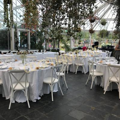 China New Style Restaurant Chair Wooden Party Event Wedding Reception Decoration Feast Furniture Chair Rental Metal Napoleon Chiavari Chair for sale