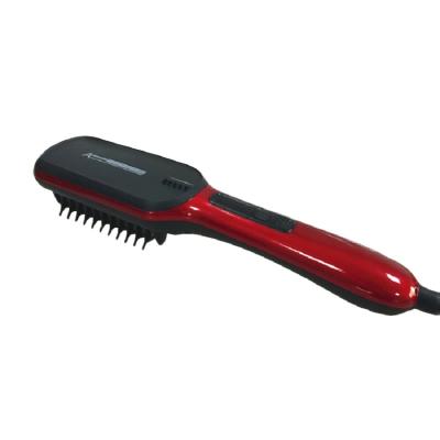 China Household Multifunctional Ceramic Professional Ceramic Tourmaline Hair Straightener Ionic Brush for sale