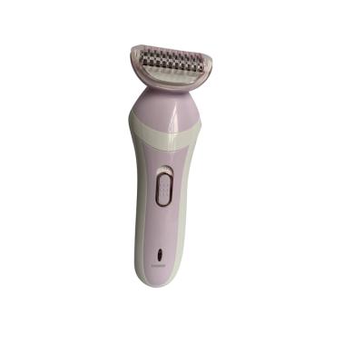 China Painless Electric Battery Operated Rechargeable Household Ladies Hair Trimmer Lady Epilator for sale