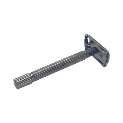 中国 Manual adjustment of imported stainless steel blade double side safety razor head shaving razor 販売のため