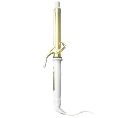 中国 Golden Hair Curling Iron with Negative Ion and Antiscalding Features 販売のため