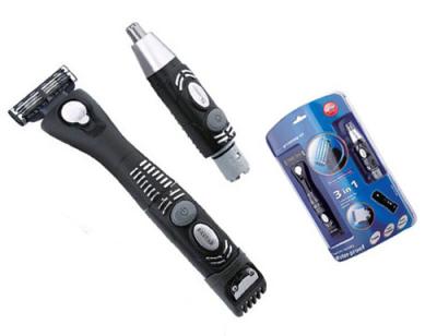 China Pelo ajustable conveniente Clippers de la seguridad del condensador de ajuste de la barba del pelo de la pila AAA pequeño en venta