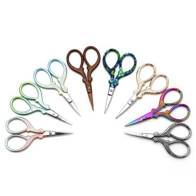 China Curved and Straight Fancy Blade Cuticle Scissors Popular Nail Scissors Stainless Steel Manicure Scissors for sale