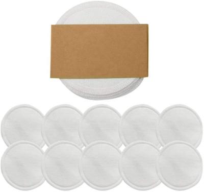 China Reusable Daily Cleansing Makeup Remover Pads 70% Cotton Pads Rounds 80% Bamboo Washable Recycled Cotton Pads for sale