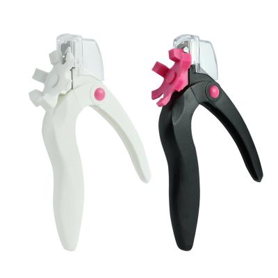 China False Nail Art Edge Cutter DIY Manicure Tool Right Handed Scissors U Shape UV Gel Nail Tip Clipper Fake Trmmer Cutter for sale