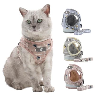 China DETACHED Harness Pour Custom Reflective Fashion Pet Dog Harness Vest and Luxury Design Dog Leash Set Te koop