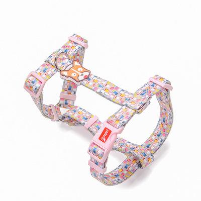 Китай Stocked Harness for Dog Wholesale Nylon Comfortable Fashion Custom Adjustable Fancy Macrame Hands Free Dog Collar and Leash Set продается