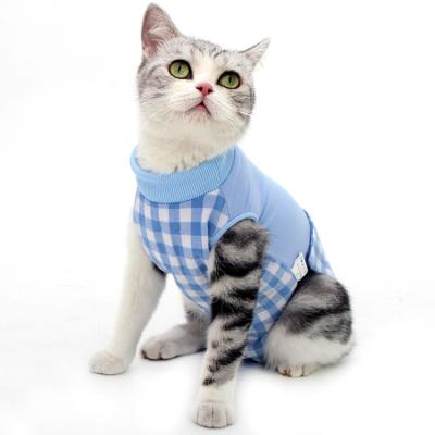 Chine Viable Wholesale Cat Clothes Recovery Costume from Ropa Para Mascotas Baju Kucing Ropa Gatos Cat Postoperative Clothes Pet Surgery à vendre