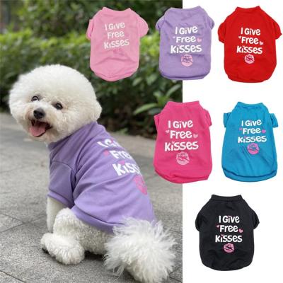 Chine Viable Wholesale Fancy Sublimation Designer Luxury Dog Shirts Modern Blank Clothes Ropa Para Perro Roupa Pet Clothing Dog T-Shirt à vendre