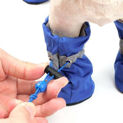 China Best Price Zapatos Para Perros Mascotas Waterproof Shoes Pet XL Custom Viable Waterproof Dog Shoes Wholesale Custom Thoughtful Shoes for sale