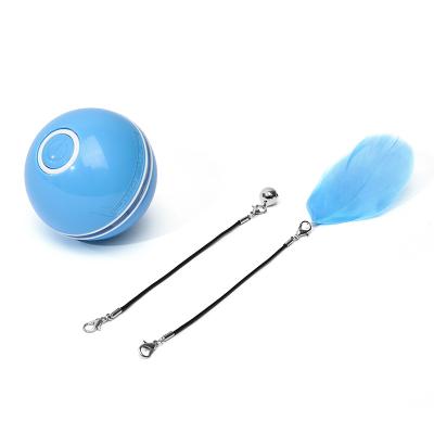 China Atom Ball Pet Toys Viable Interactive Juguetes Para Gatos Mascotas Zappelfische Katzenspielzeug Led Ball Cat Toys for sale