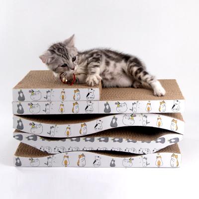 Chine Stocked Scratcher Pour Rascador Gato Baratos Large Cat Scratcher Modern Wholesale Carton Cat Scratcher Making Modern à vendre